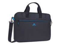 Riva Case Regent series Bæreskuldertaske 15.6' Polyester Sort Blå