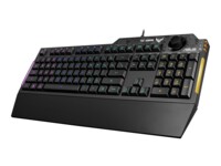 ASUS TUF Gaming K1 Tastatur Taktil RGB Kablet Nordisk