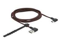 Delock Easy USB Type-C kabel 2m Sort