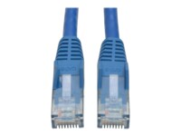 Eaton Tripp Lite Series Cat6 Gigabit Snagless Molded (UTP) Ethernet Cable (RJ45 M/M), PoE, Blue, 2 ft. (0.61 m) CAT 6 Ikke afskærmet parsnoet (UTP) 61cm Patchkabel Blå
