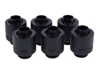 Alphacool Eiszapfen Connector Series Flydende kølesystem kompressionsarmatur 1-pack Sort