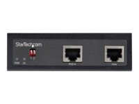 StarTech.com Industrial Gigabit PoE Splitter, 90W High Speed Power over Ethernet PoE+++ Splitter, 12-48V DC Splitter 802.3bt, LAN/RJ45 Ultra PoE to DC Adapter, -40C to +75C, High Power - Gigabit PoE Splitter (POESLT1G48V) 90Watt