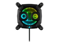 CORSAIR Hydro X Series XC7 RGB PRO CPU-vandblokering til flydende kølesystem 1-pack Sort