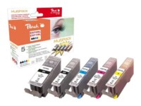 Peach Multi Pack XL Sort Gul Cyan Magenta Blæk PI100-293