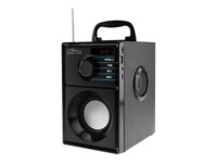Media-Tech BOOMBOX SILVER MT3179 Højttaler Sort
