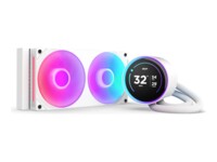 NZXT Kraken Elite 240 RGB kølesystem 1-pack Hvid 2 x 120 mm