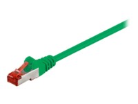 goobay CAT 6 SFTP, PiMF 2m Netværkskabel Grøn