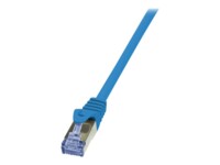 LogiLink PrimeLine CAT 6a SFTP, PiMF 1.5m Patchkabel Blå
