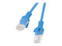 Lanberg CAT 6 Ikke afskærmet parsnoet (UTP) 25cm Patchkabel Blå RAL 5012
