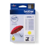 Brother LC 225XLY Gul 1200 sider Blæk