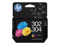 HP 302/304 Farve (cyan, magenta, gul) 100 sider Blæk