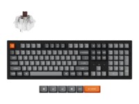 Keychron K10 Max Tastatur Mekanisk Hvid Trådløs Kablet USA