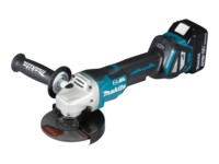 Makita DGA517RTJ Vinkelsliber 2 batterier inkluderet