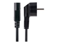 StarTech.com 3m (10ft) Computer Power Cord, 18AWG, EU Schuko to C13 Power Cord, 10A 250V, Black Replacement AC Cord, TV/Monitor Power Cable, Schuko CEE 7/7 to IEC 60320 C13 Power Cord - PC Power Supply Cable (713E-3M-POWER-CORD) Strømkabel 3m Sort