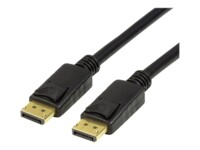 LogiLink DisplayPort kabel 1m Sort