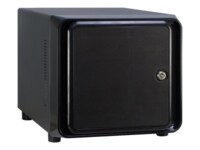 Inter-Tech IPC SC-4100 Ultralille formfaktor Mini ITX Sort