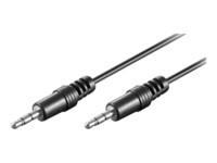 goobay Audiokabel 60cm Sort