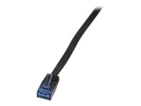 LogiLink CAT 5e Ikke afskærmet parsnoet (UTP) 5m Patchkabel Sort