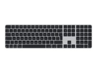 Apple Magic Keyboard with Touch ID and Numeric Keypad Tastatur Trådløs Internationalt engelsk