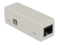 DeLOCK Network Isolator 6 kV RJ45 Strømstødsisolator Hvid