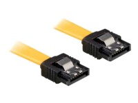 DeLOCK Seriel ATA-kabel Gul 10cm