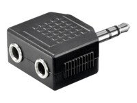 goobay Lydsplitter Sort