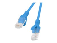 Lanberg CAT 6 Ikke afskærmet parsnoet (UTP) 50cm Patchkabel Blå RAL 5012