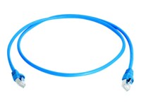 Telegärtner DataVoice Office CAT 6a SFTP, PiMF 25cm Patchkabel Blå RAL 5015