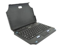 Gamber-Johnson 2-in-1 Tastatur og folio-kasse Rød Fransk