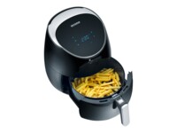 SEVERIN FR 2445 Airfryer 2kW Sølv metalfarvet/sort
