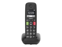 Gigaset E290 Trådløs telefon Ingen nummervisning Sort