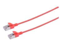 Prokord Slim CAT 6a U/FTP 1m Patchkabel Rød