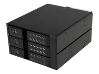 StarTech.com Lagrings mobil rack 2.5' Sort