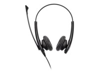 Jabra BIZ 1100 USB Duo Kablet Høretelefoner Sort