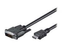 M-CAB Videoadapterkabel 5m Sort