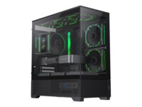 GameMax Infinity VISTA 2 MB Tower Micro ATX Sort