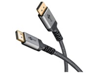 goobay plus series DisplayPort kabel 2m Grå