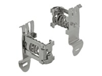 DeLOCK Shield Clamp Kabelklemme Sølv