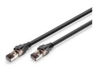 DIGITUS CAT 8.1 S/FTP 3m Patchkabel Sort