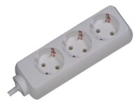 Bachmann SELLY Stikdåse 3-stik Hvid 3m