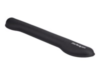 StarTech.com Foam Wrist Rest - Ergonomic Wrist Support - Padded Desk Cushion for Typing - Black Computer Hand & Arm Rest Håndledsstøtte til tastatur