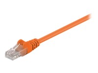 goobay CAT 5e Ikke afskærmet parsnoet (UTP) 15m Netværkskabel Orange