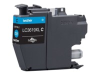 Brother LC 3619XLC Cyan 1500 sider Blæk