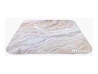 Arozzi Zona Stolemåtte Kvadratisk Grå Hvid