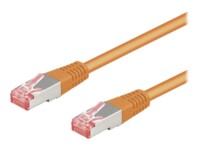 Goobay CAT 6 S/FTP CU 5m Orange