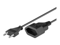 goobay Forlængerkabel til strøm 5m Sort