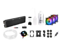 Thermaltake Pacific C360 DDC Soft Tube Water Cooling Kit Flydende kølesystemsæt 1-pack Sort Transparent 120 mm