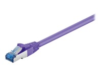 goobay CAT 6a SFTP, PiMF 10m Patchkabel Purple