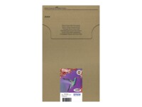 Epson T0807 Mail Packaging Sort Gul Cyan Magenta Lys magenta Lys cyan Blæk C13T08074510