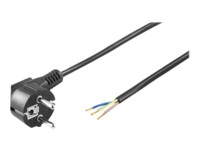 goobay Strømkabel 5m Sort